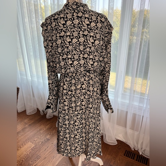 Reiss Dress size 8 Micah floral midi dress - Picture 3 of 8
